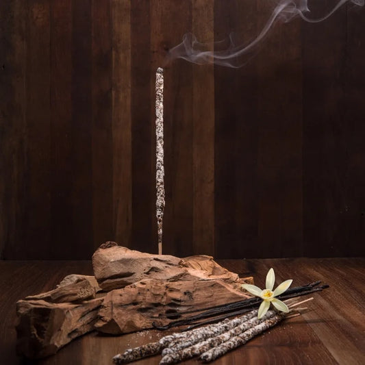 Incenso Botanico in Bastoncini Sagrada Madre - Palo Santo e Vaniglia