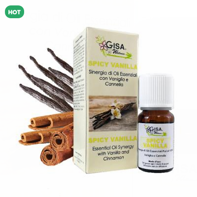 Spicy Vanilla - Sinergia di Oli Essenziali per Ambienti 10 ml