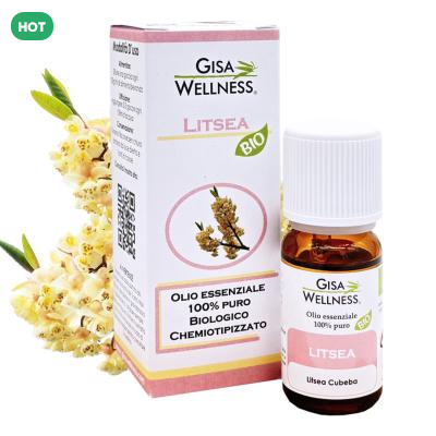 Olio Essenziale Biologico di Litsea Cubeba 10 ml