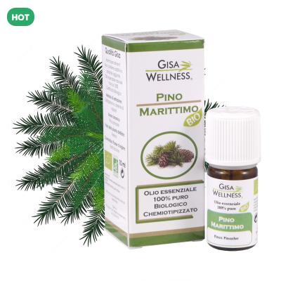 Olio Essenziale Biologico di Pino Marittimo (Pinus Pinaster) 10 ml