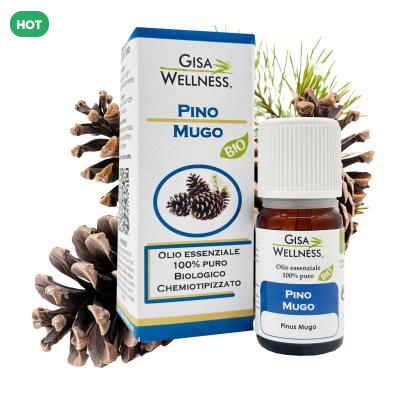 Olio Essenziale Biologico di Pino Mugo (Pinus Mugo) 10 ml